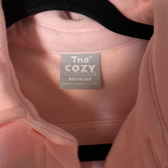 Tna cozy fleece boyfriend sweater - Picture 3 of 4